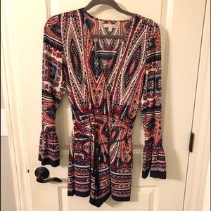 Printed romper